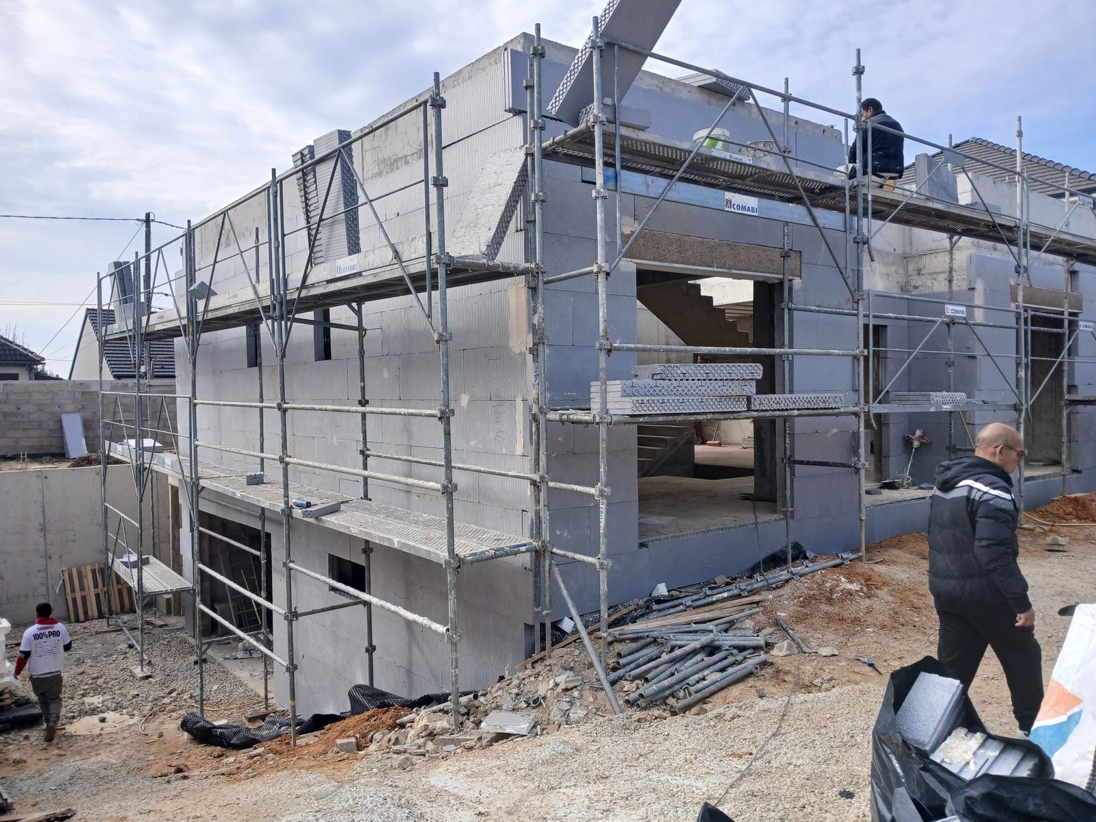 Travaux de maçonnerie et ravalement de façade